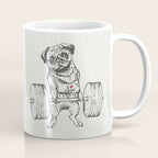 Pug Lift Coffee Mug Gallery Image 1