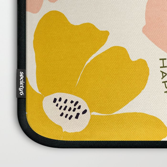 Happiness blooms Laptop Sleeve Gallery Image 3