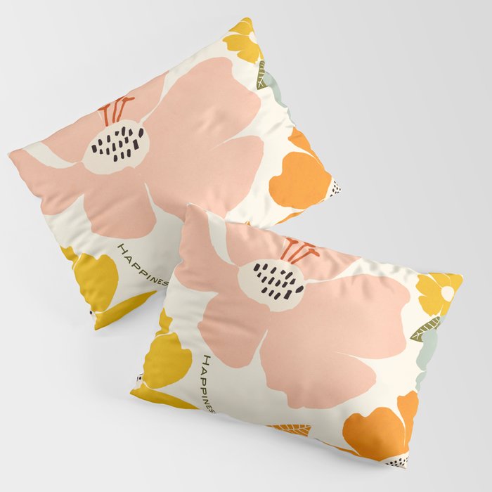 Happiness blooms Pillow Sham Gallery Image 3