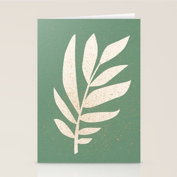 Cut-out Plant - Green Stationery Card Gallery Image 2