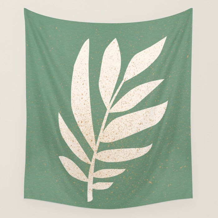 Cut-out Plant - Green Wall Tapestry Gallery Image 1