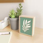 Cut-out Plant - Green Mini Art Print Gallery Image 2
