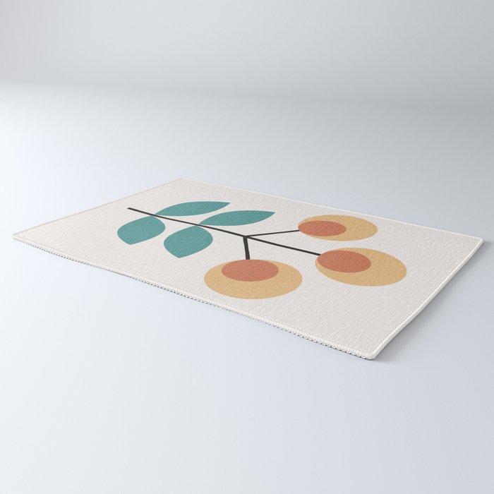 Retro Flower 1-1 Rug Gallery Image 3