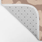 Leopard Print In Clay Brown Bath Mat Gallery Image 2