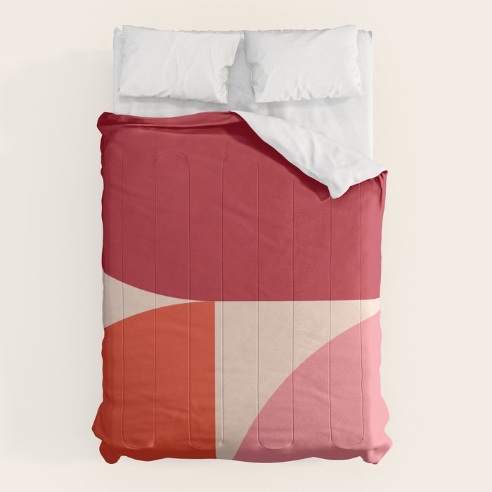 Mid Century Modern Abstract I Comforter Gallery Image 1