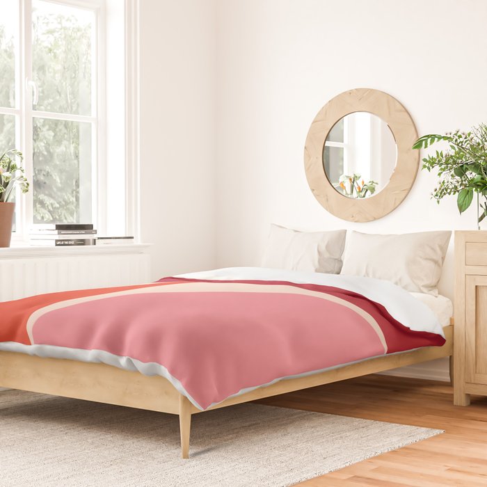 Mid Century Modern Abstract I Duvet Cover Gallery Image 2