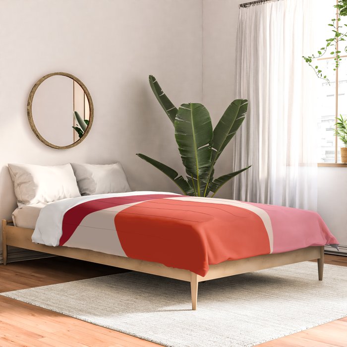 Mid Century Modern Abstract I Comforter Gallery Image 2