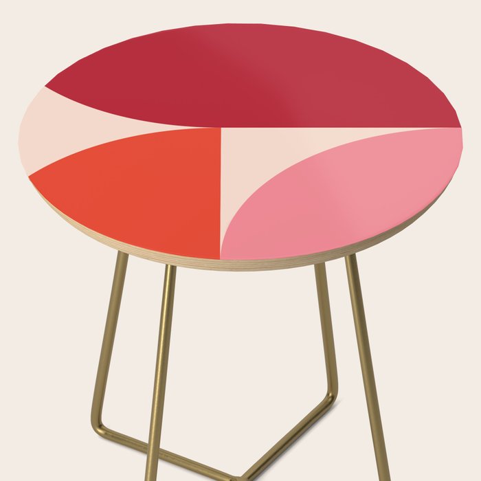 Mid Century Modern Abstract I Side Table Gallery Image 2