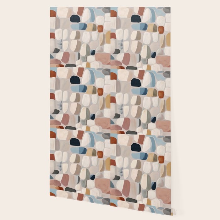 Soft Organic Stone Forms Wallpaper Gallery Image 2