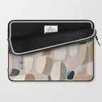 Soft Organic Stone Forms Laptop Sleeve Gallery Image 2