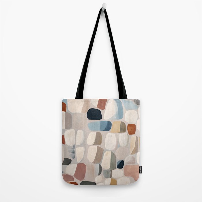 Soft Organic Stone Forms Tote Bag Gallery Image 2