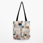 Soft Organic Stone Forms Tote Bag Gallery Image 2