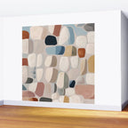 Soft Organic Stone Forms Wall Mural Gallery Image 2