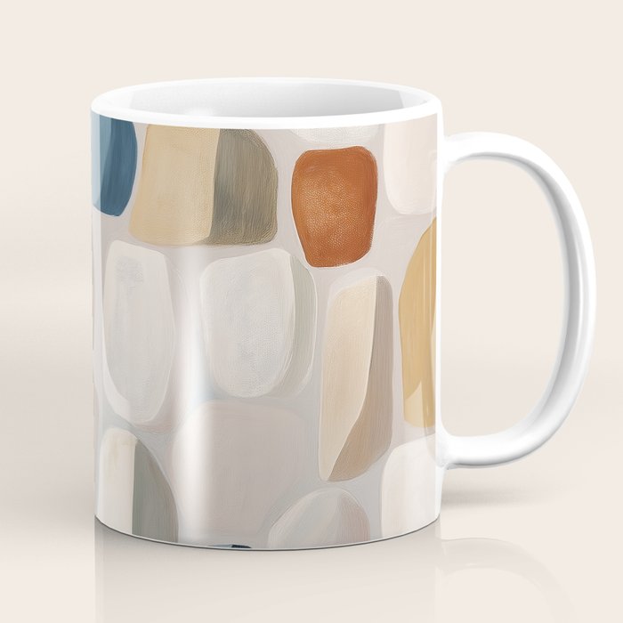 Soft Organic Stone Forms Coffee Mug Gallery Image 1