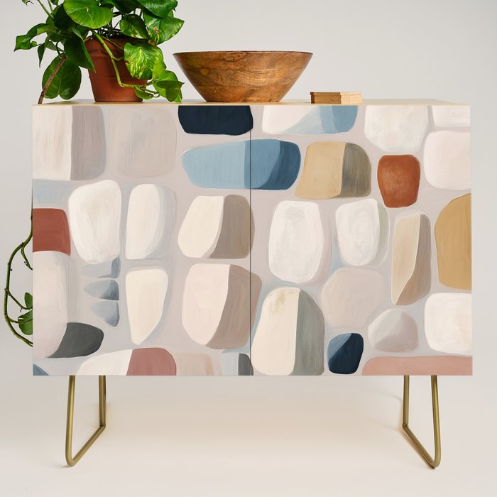 Soft Organic Stone Forms Credenza Gallery Image 1