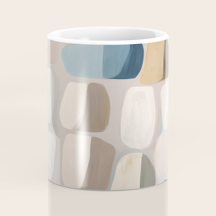Soft Organic Stone Forms Coffee Mug Gallery Image 4