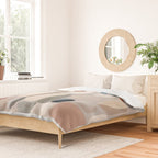 Soft Organic Stone Forms Duvet Cover Gallery Image 2
