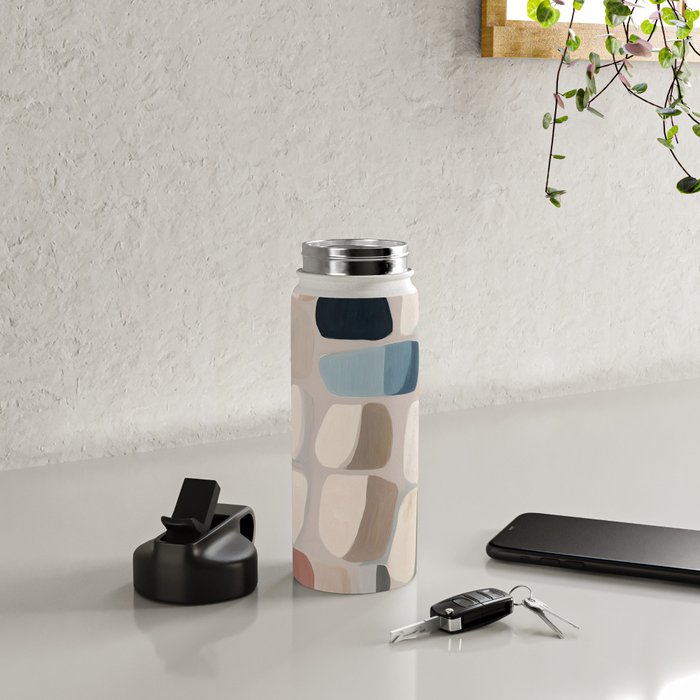Soft Organic Stone Forms Water Bottle Gallery Image 4
