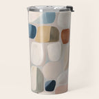 Soft Organic Stone Forms Travel Mug Gallery Image 2