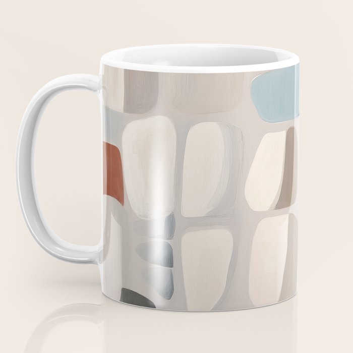 Soft Organic Stone Forms Coffee Mug Gallery Image 3