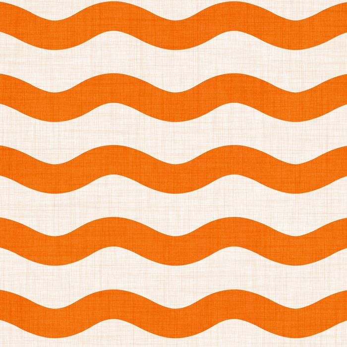 Coastal Orange / Modern Waves Series Coffee Mug Gallery Image 2