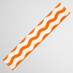 Coastal Orange / Modern Waves Series Table Runner Gallery Image 3