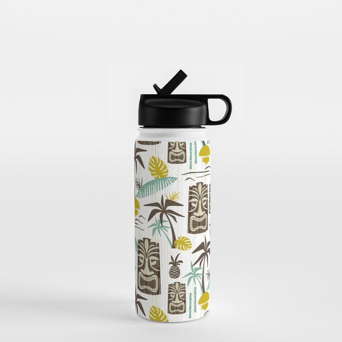 Island Tiki - White Water Bottle Gallery Image 1