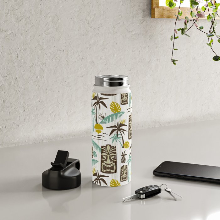Island Tiki - White Water Bottle Gallery Image 4
