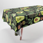 Avocado Fruit Plants - black Tablecloth Gallery Image 1