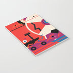 NASA Retro Space Travel Poster #9 Mars Notebook Gallery Image 3