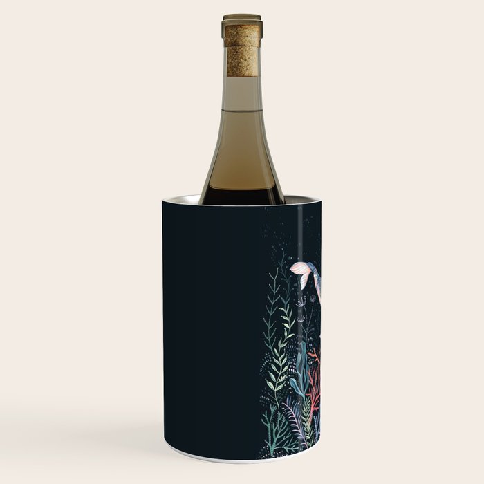 Whales and Coral Wine Chiller Gallery Image 2