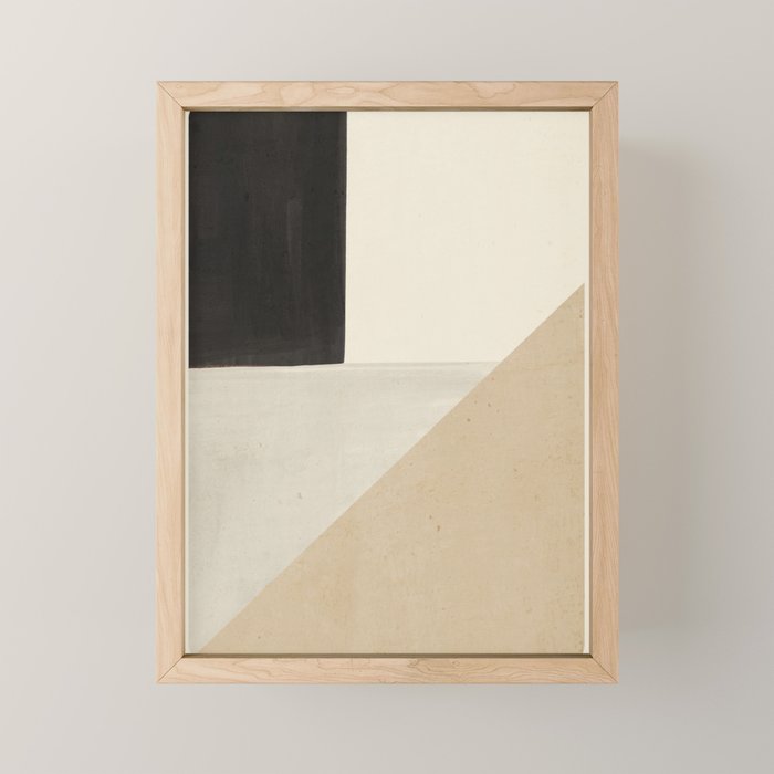 Modern Abstract Minimal Shapes 11 Mini Art Print Gallery Image 1