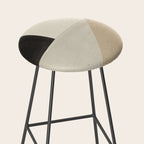 Modern Abstract Minimal Shapes 11 Stool Gallery Image 2