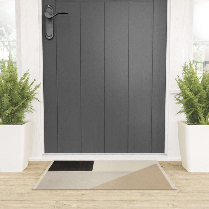 Modern Abstract Minimal Shapes 11 Welcome Mat Gallery Image 3