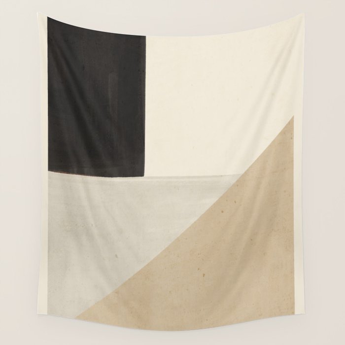 Modern Abstract Minimal Shapes 11 Wall Tapestry Gallery Image 4