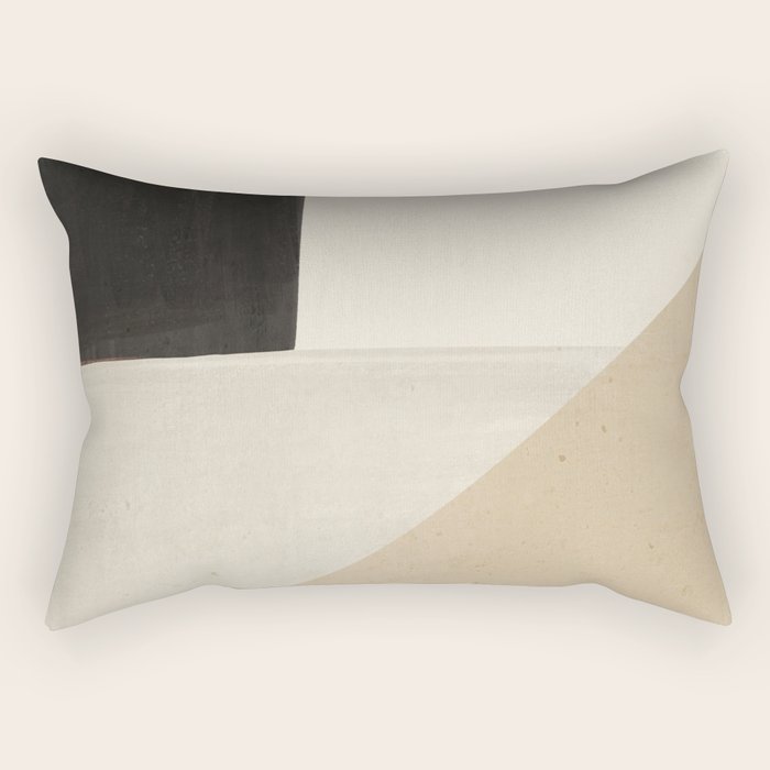 Modern Abstract Minimal Shapes 11 Rectangular Pillow Gallery Image 2