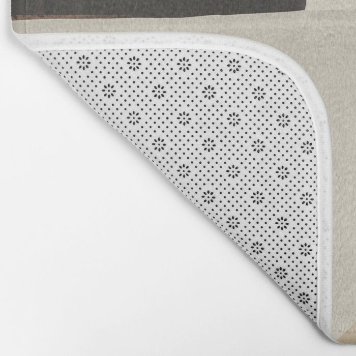 Modern Abstract Minimal Shapes 11 Bath Mat Gallery Image 2