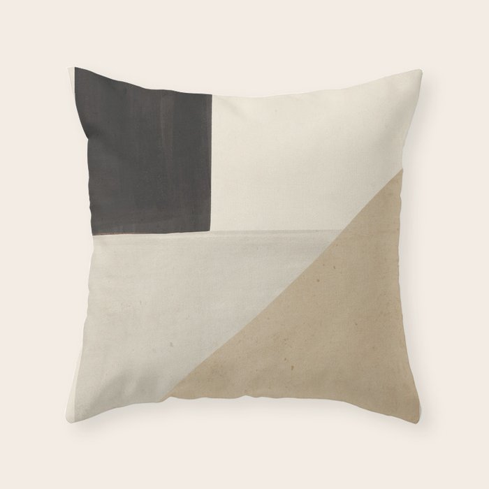 Modern Abstract Minimal Shapes 11 Throw Pillow Gallery Image 6