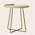 Modern Abstract Minimal Shapes 11 Side Table Gallery Image 1