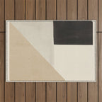 Modern Abstract Minimal Shapes 11 Outdoor Rug Gallery Image 1