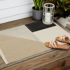 Modern Abstract Minimal Shapes 11 Outdoor Rug Gallery Image 2