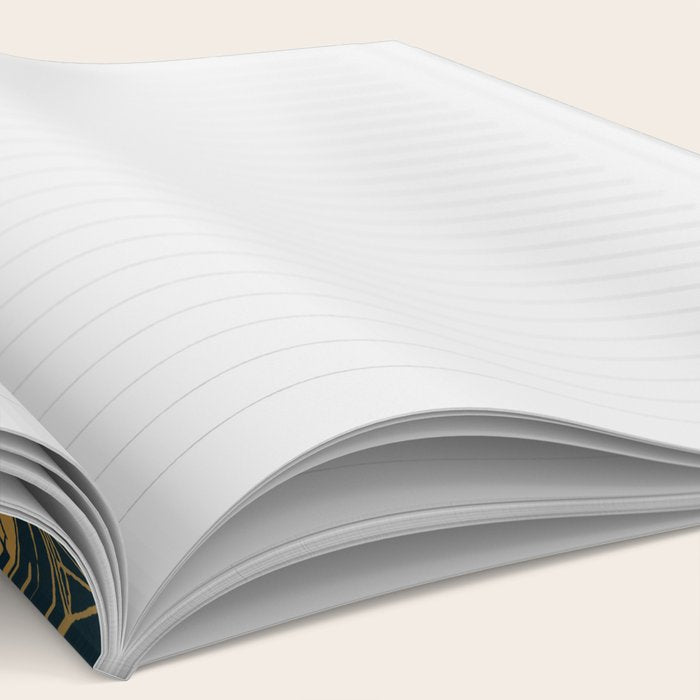 Vintage Zodiac & Astrology Chart | Royal Blue & Gold Notebook Gallery Image 2