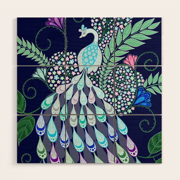 Moonlark Garden Wood Wall Art Gallery Image 1