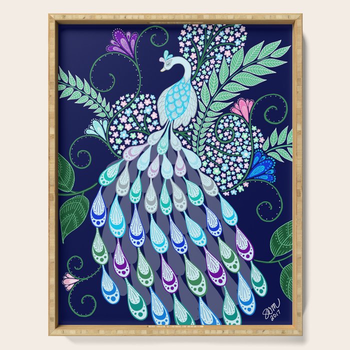 Moonlark Garden Serving Tray Gallery Image 1
