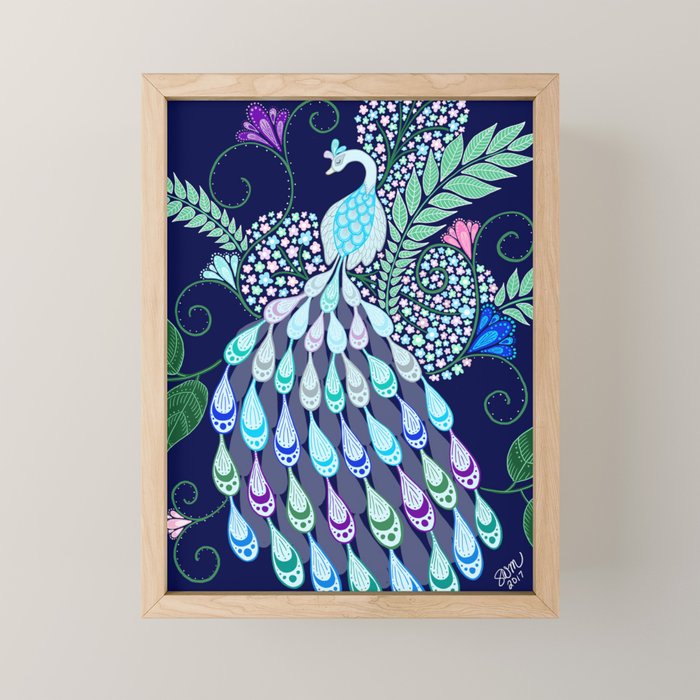 Moonlark Garden Mini Art Print Gallery Image 1