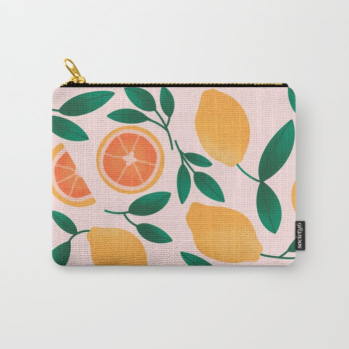 Citrus Fruits Carry All Pouch Gallery Image 1