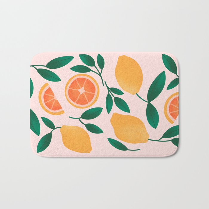 Citrus Fruits Bath Mat Gallery Image 1