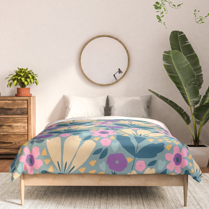 Pretty Bloom - Spring Vibe Comforter Gallery Image 3