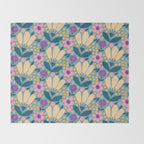 Pretty Bloom - Spring Vibe Throw Blanket Gallery Image 2