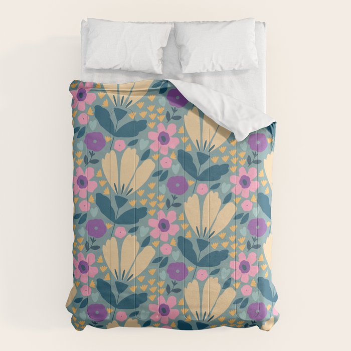 Pretty Bloom - Spring Vibe Comforter Gallery Image 6